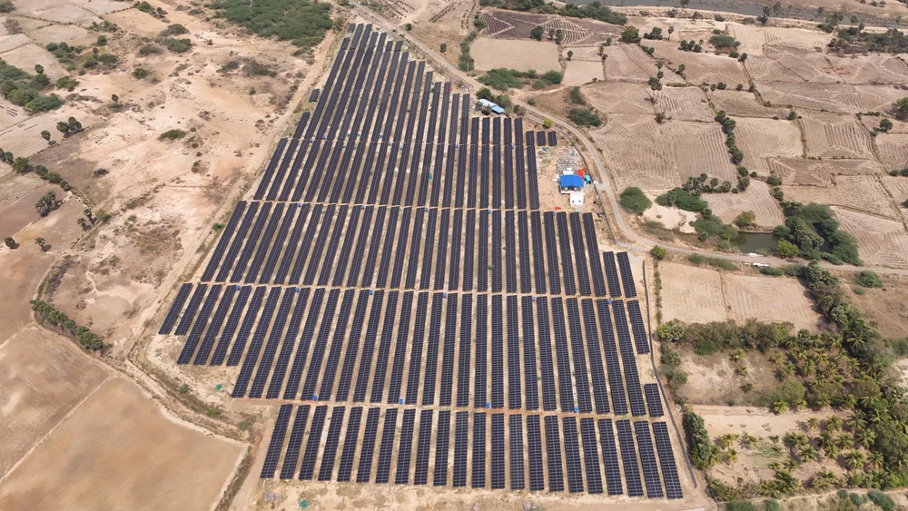 6 MW solar ground mounted power plant