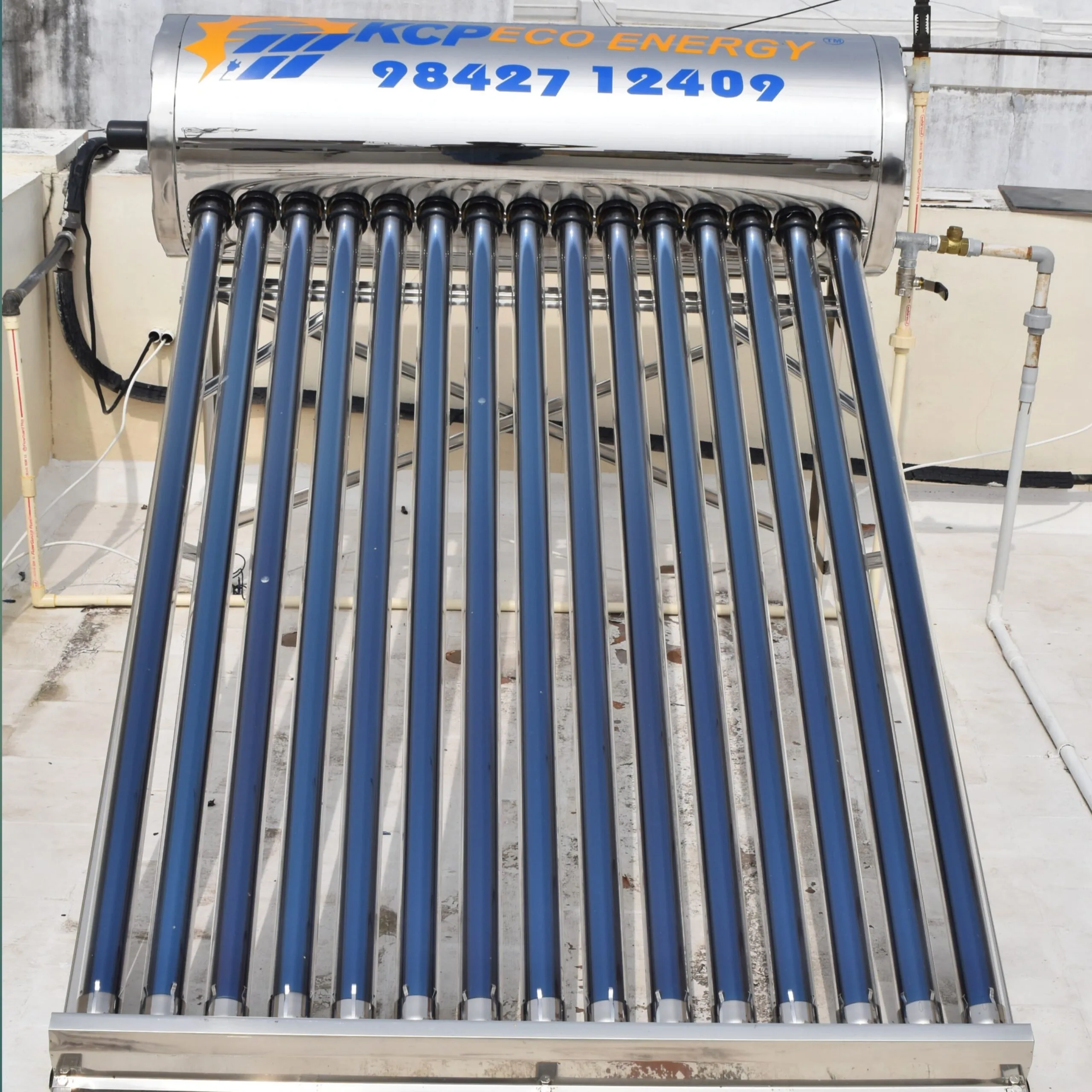 200 LPD solar hot water system