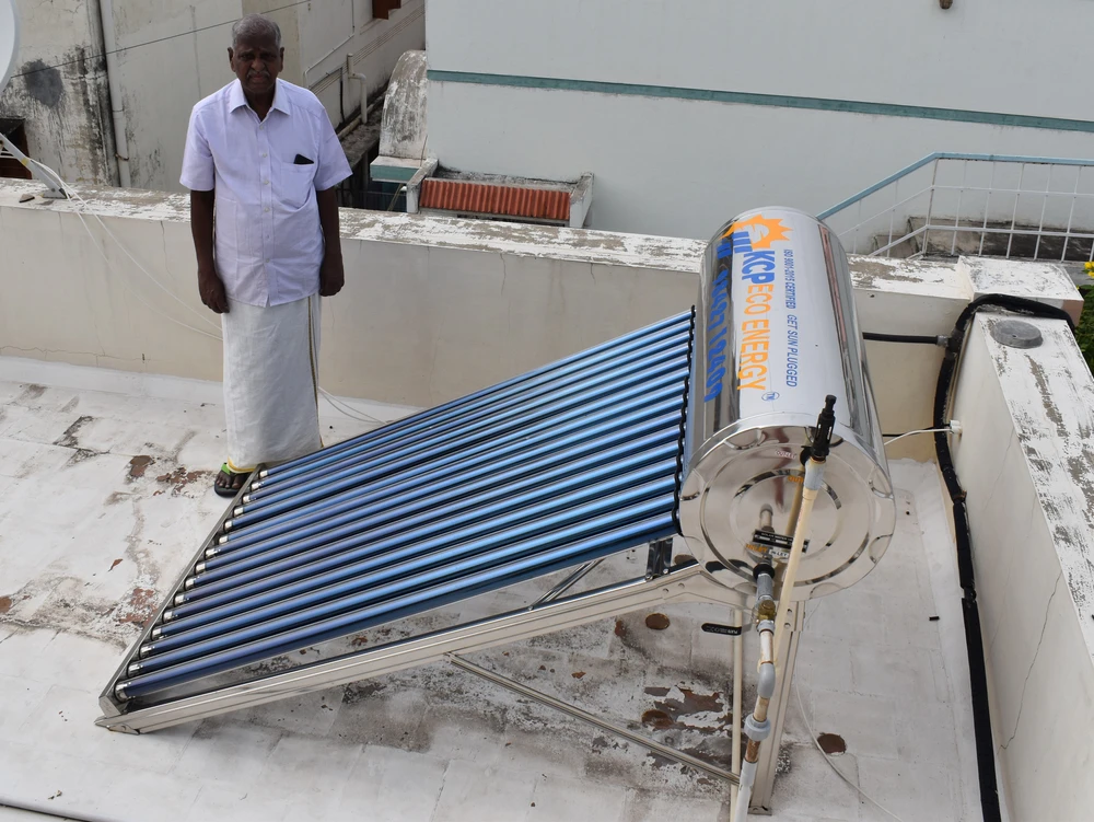 200 LPD solar water heater system